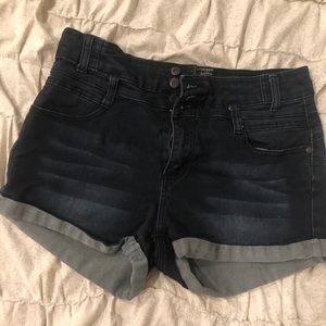 Booty lifting booty shorts